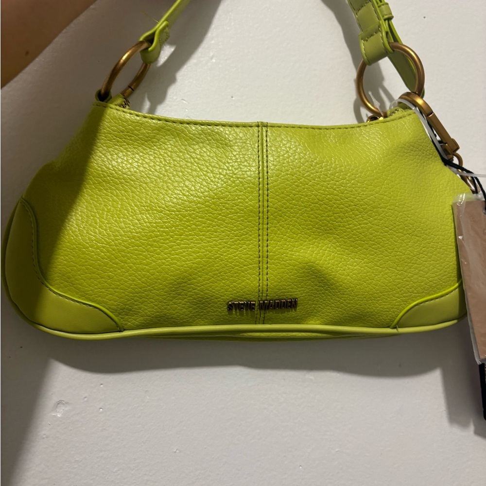 Steve Madden Vibrant Green Shoulder Bag
